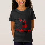 Camiseta Michigan Michigander Buffalo Xadrez Winter Christm<br><div class="desc">Michigan Michigander Buffalo Xadrez de inverno Mitten</div>