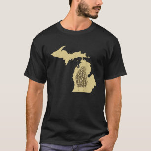 Camiseta Michigan Morel Mushroom Hunting