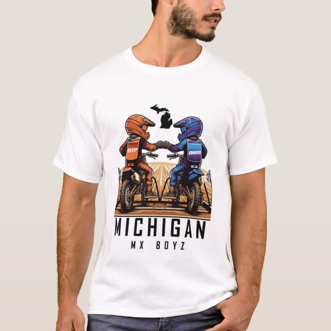 Camiseta Michigan Mx Boyz Mens T-Shirt (Frente)