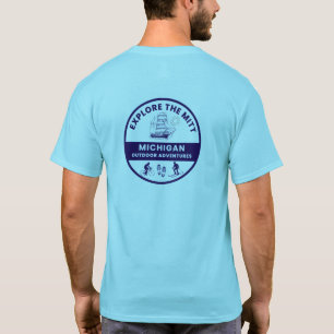 Camiseta Michigan Outdoor Adventures T-Shirt