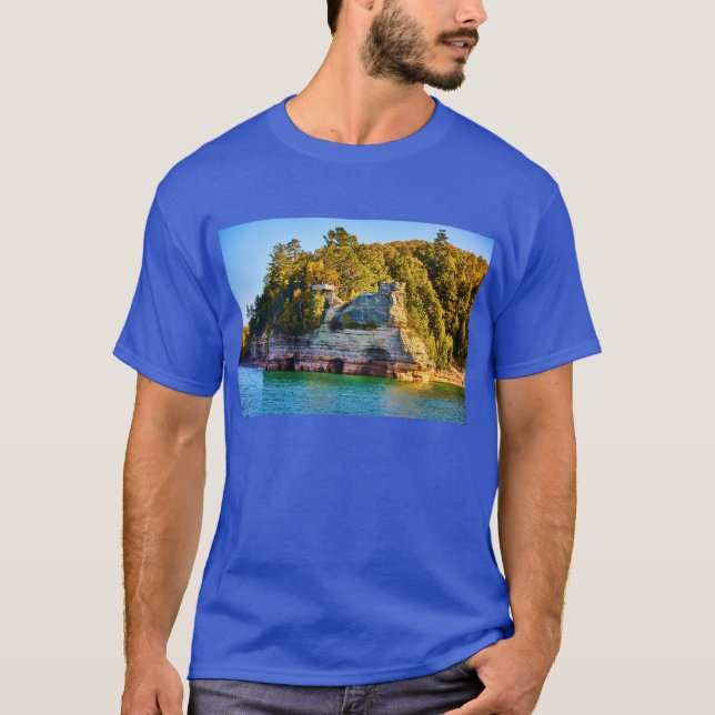 CAMISETA MICHIGAN - PICTURED ROCKS T SHIRT (Frente)