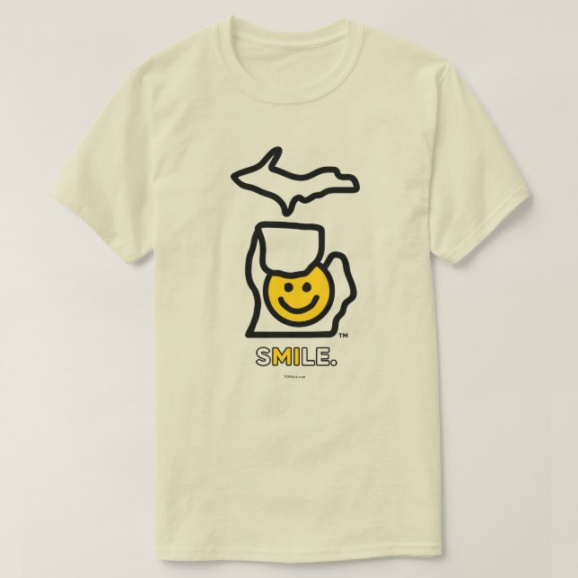 Camiseta Michigan - sMIle (Frente do Design)