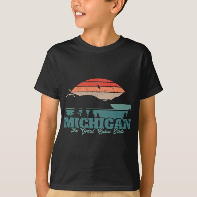 Camiseta Michigan The Excelente Lagos State Proud Michigand (Frente)