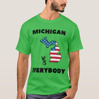 Camiseta michigan vs everybody