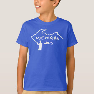 Camiseta Michigan Wild Logo Kids T-Shirt