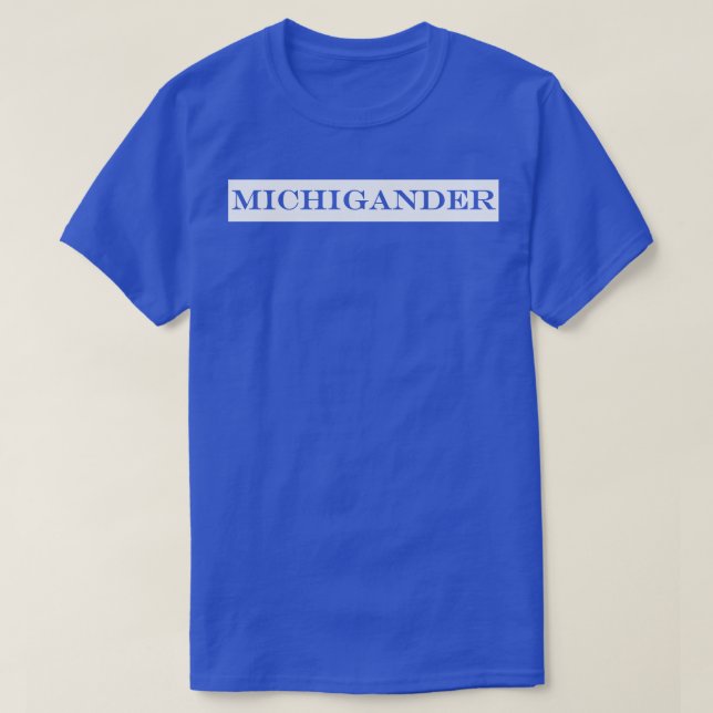 Camiseta Michigander (Frente do Design)
