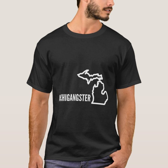 Camiseta Michigangster (Frente)