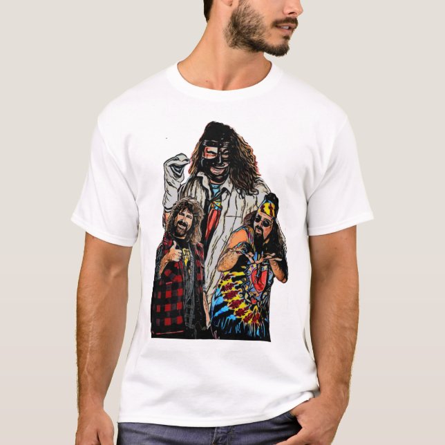 Camiseta Mick Foley T-ShirtMick Foley (Frente)
