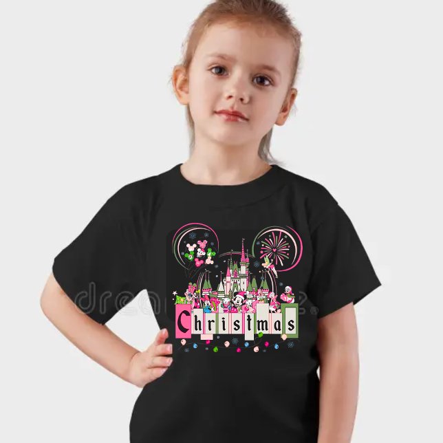 Camiseta Mickey Mouse Ears, Castle & Disney Characters (Criador carregado)