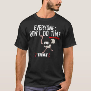 Camiseta mico-de-camisa sarcástica engraçada e enganosa