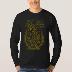 Camiseta Micologia Fungos Coletor de Cogumelos Estética Hip