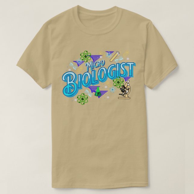 Camiseta Micro Biólogo (Frente do Design)