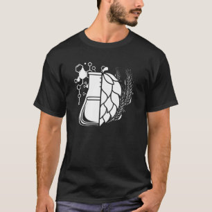 Camiseta Micro fábrica de cerveja para produção de cerveja