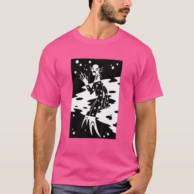 Camiseta Micro Organismo Sentiente Da Fundação Scp (Frente)