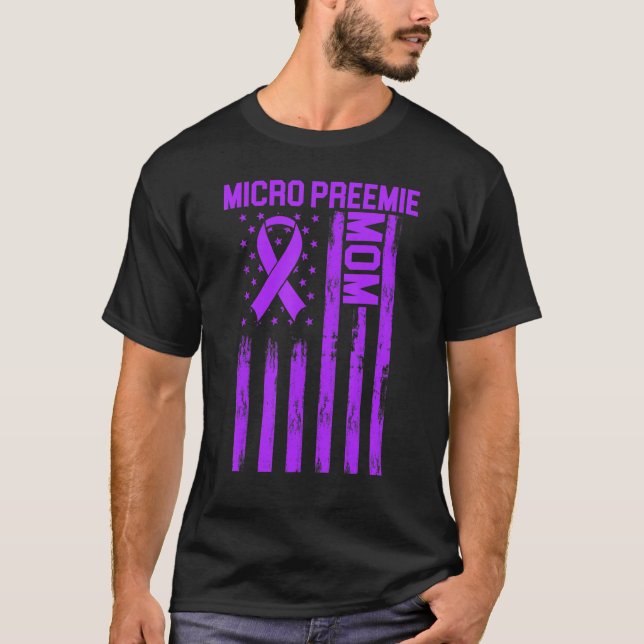 Camiseta Micro Pré-Termo Nicu Nova Mãe Saudável Nascimento  (Frente)