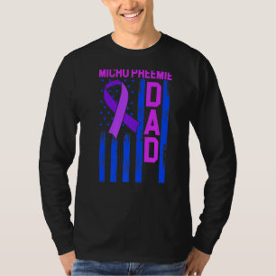 Camiseta Micro Preemie NICU Novo papai Saudável Nascimento 