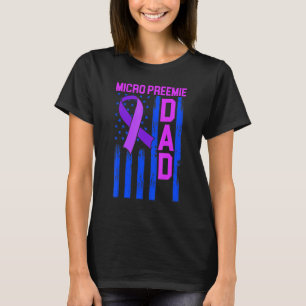 Camiseta Micro Preemie NICU Novo papai Saudável Nascimento