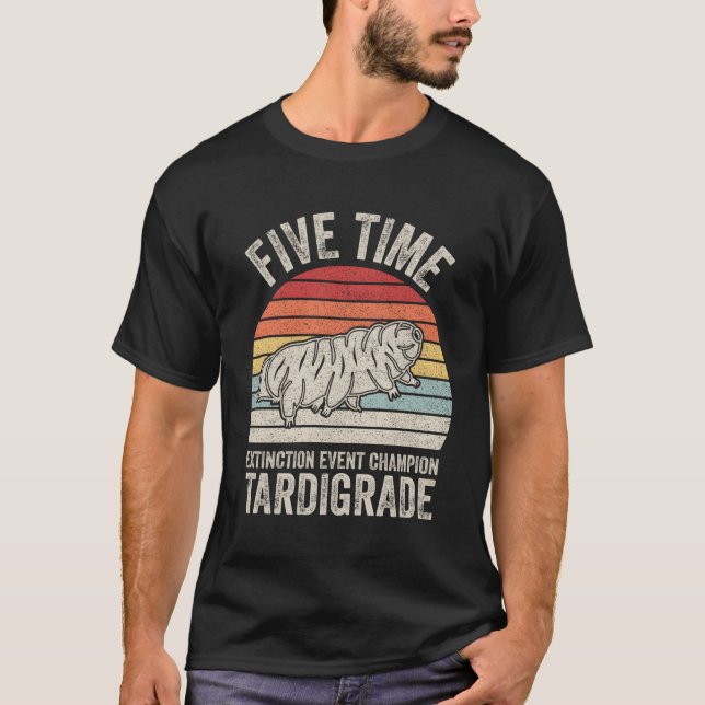 Camiseta Microbiologia Bióloga Tardigrado (Frente)