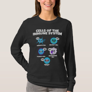 Camiseta Microbiologia I Ciência Imunologista I Sistema Imu