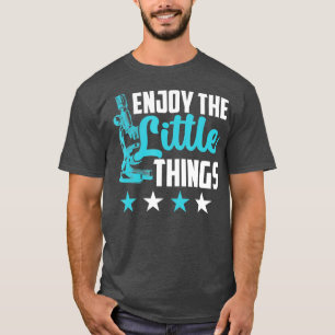 Camiseta Microbiologia MicroscopiaAproveite As Pequenas Coi