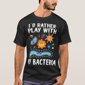 Camiseta Microbiologist Microbiology Lab Staph play with B