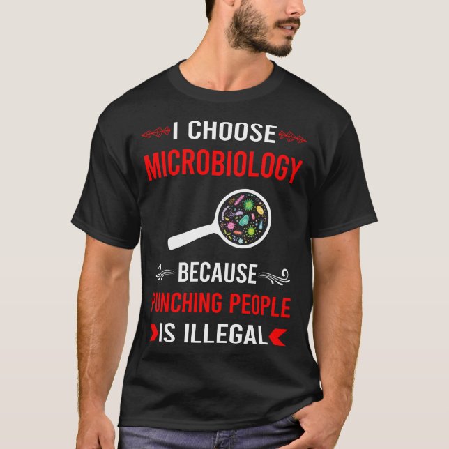 Camiseta Microbiologista de Punção Microbiológica (Frente)