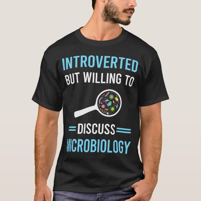 Camiseta Microbiólogo de Microbiologia Introduzida (Frente)