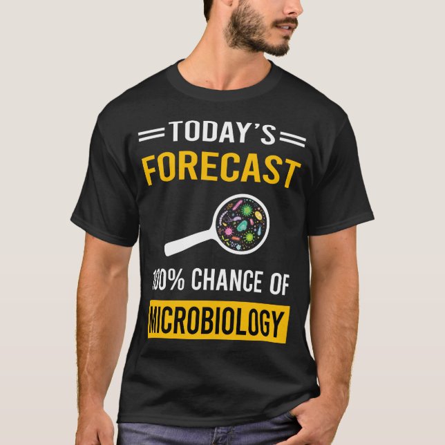 Camiseta Microbiólogo de Microbiologia Prevista Hoje (Frente)