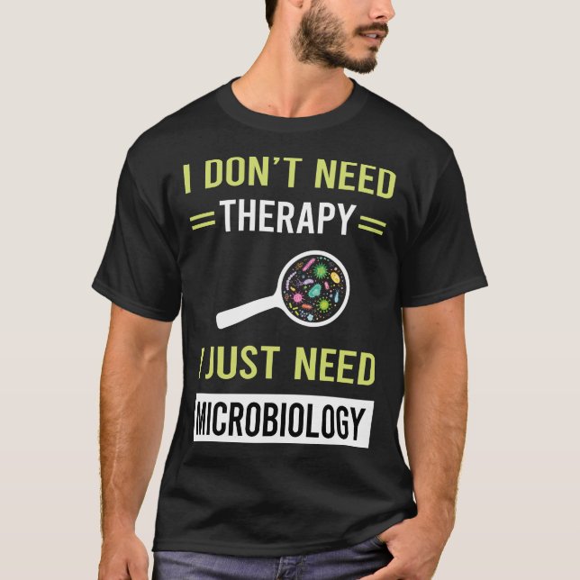 Camiseta Microbiólogo de Microbiologia Terapêutica (Frente)