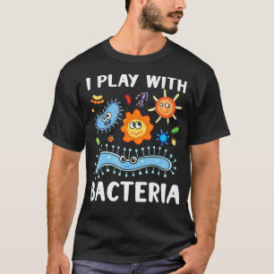 Camiseta Microbiólogo Lab Microbiologia Staph com quem bri