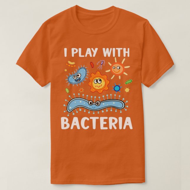 Camiseta Microbiólogo Laboratório de Microbiologia Estafilo (Frente do Design)