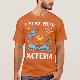 Camiseta Microbiólogo Laboratório de Microbiologia Estafilo