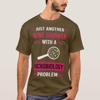 Camiseta Microbiólogo Microbiologista de Bebê-Vinho