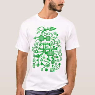 Camiseta Microcosmo Macrocosmo - Verde Grama