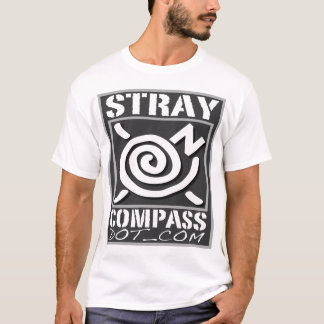 Camiseta Microfiber - StrayCompass - homens de prata