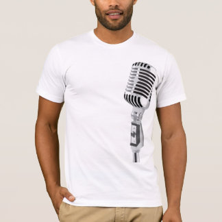 Camiseta microfone