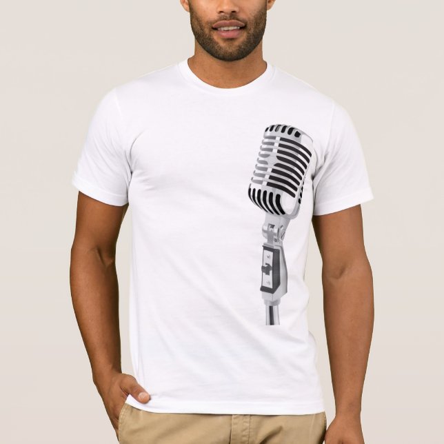 Camiseta microfone (Frente)