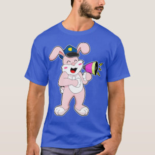 Camiseta Microfone da Polícia de Rabbit