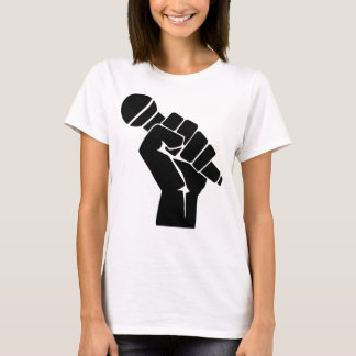 Camiseta Microfone Desenho