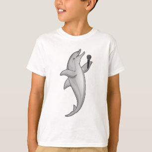 Camiseta Microfone Dolphin Singer