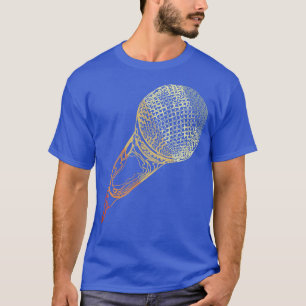 Camiseta Microfone Musical Karaoke Music Lover
