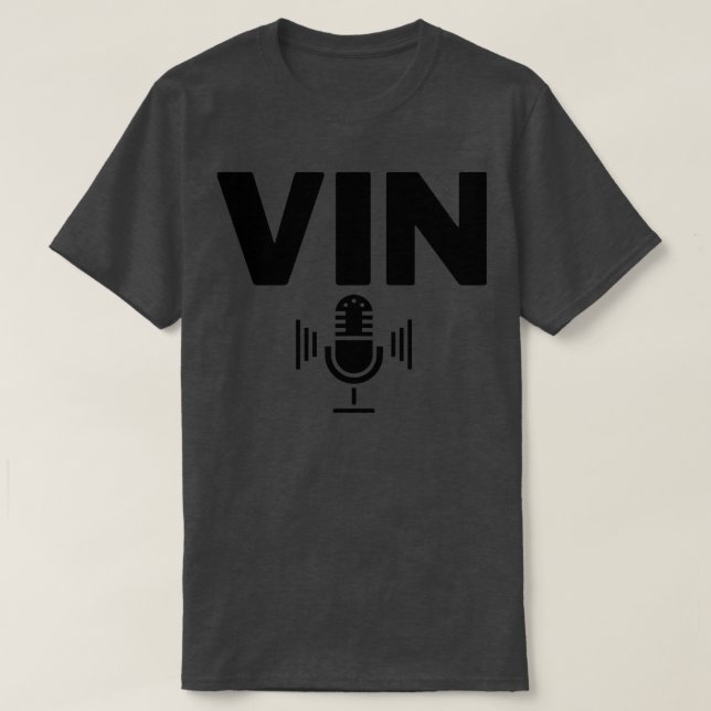 Camiseta Microfone Vin Scully 16 (Frente do Design)