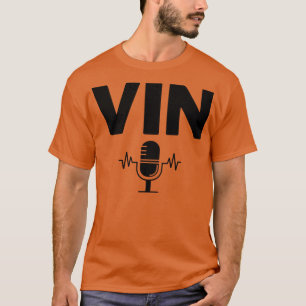Camiseta Microfone Vin Scully 17