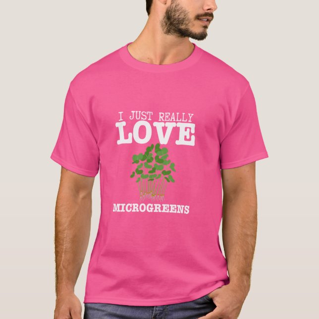 Camiseta Microgreens Eu Adoro Microgreens 1 (Frente)