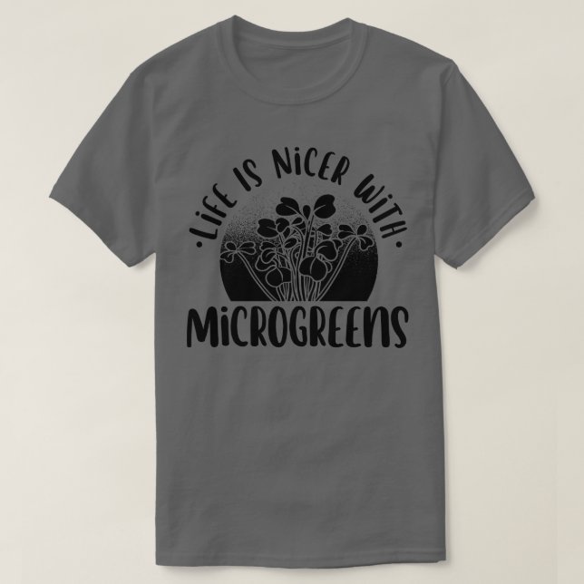Camiseta Microgreens Gardening 2 (Frente do Design)