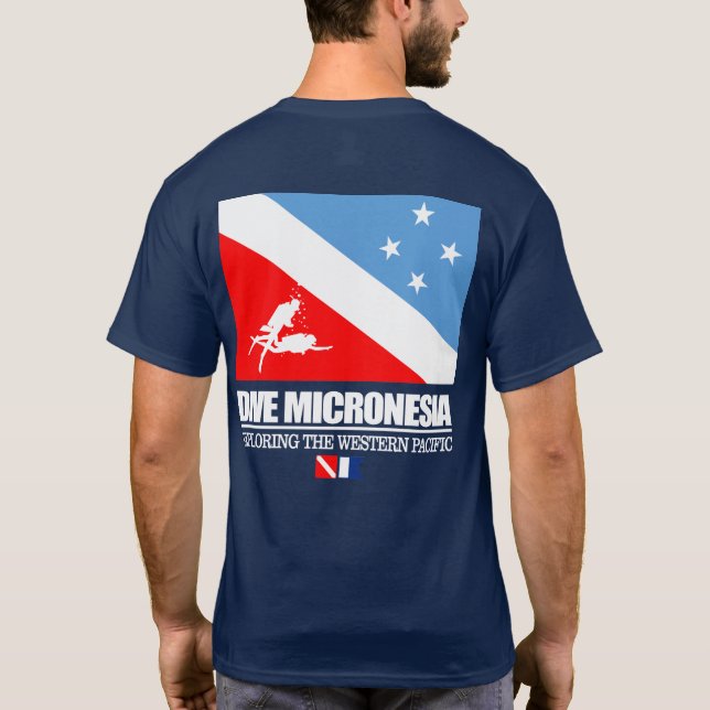Camiseta Micronésia viva (sq) (Verso)