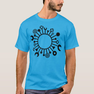 Camiseta microorganismo - Preto