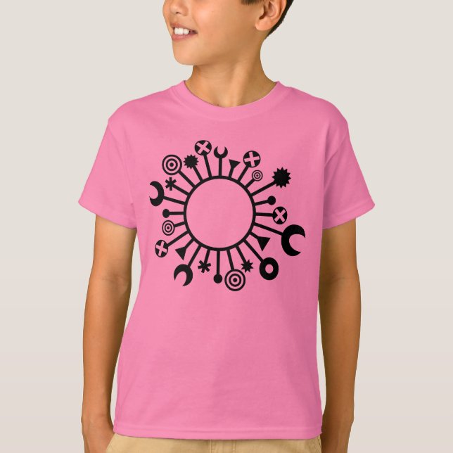 Camiseta microrganismo - Preto (Frente)