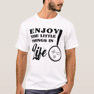 Camiseta Microscópio Divertido, Microbiologistas Nerd da Bi