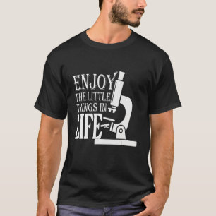 CAMISETA MICROSCÓPIOS MICROBIÓLOGOS CIE NERD DE BIOLOGIA